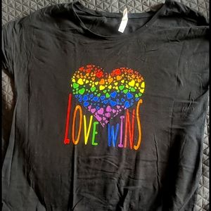 Love Wins 100% Cotton T-shirt